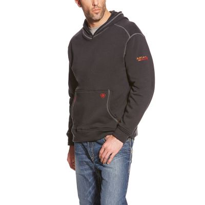 Ariat FR Polartec - Hoodie Zwart Heren - 17904-191